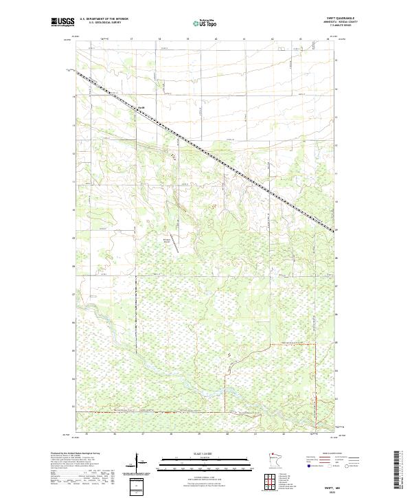 USGS Topographic Map – Swift