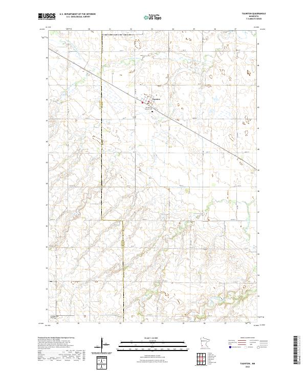 USGS Topographic Map – Taunton