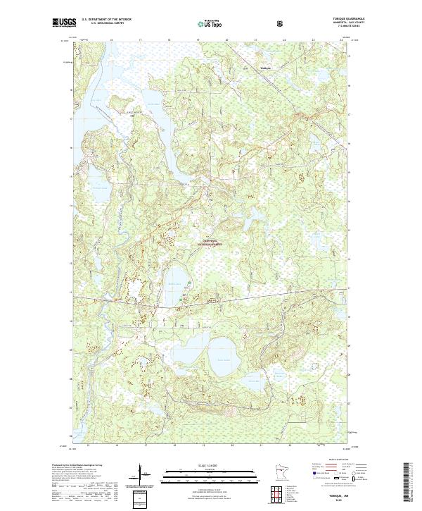USGS Topographic Map – Tobique