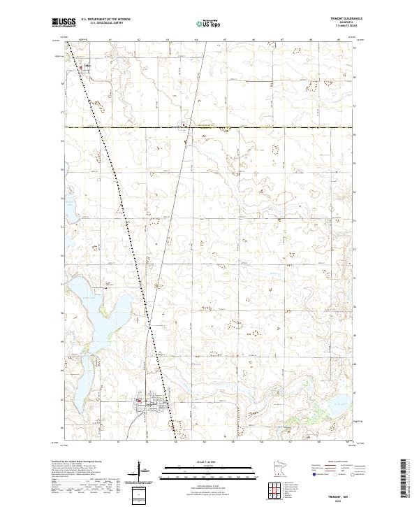 USGS Topographic Map – Trimont