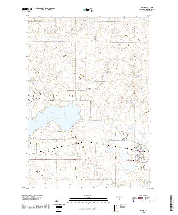 USGS Topographic Map – Tyler
