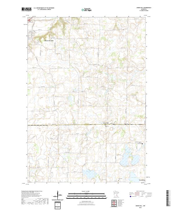 USGS Topographic Map – Union Hill