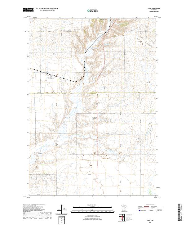 USGS Topographic Map – Verdi