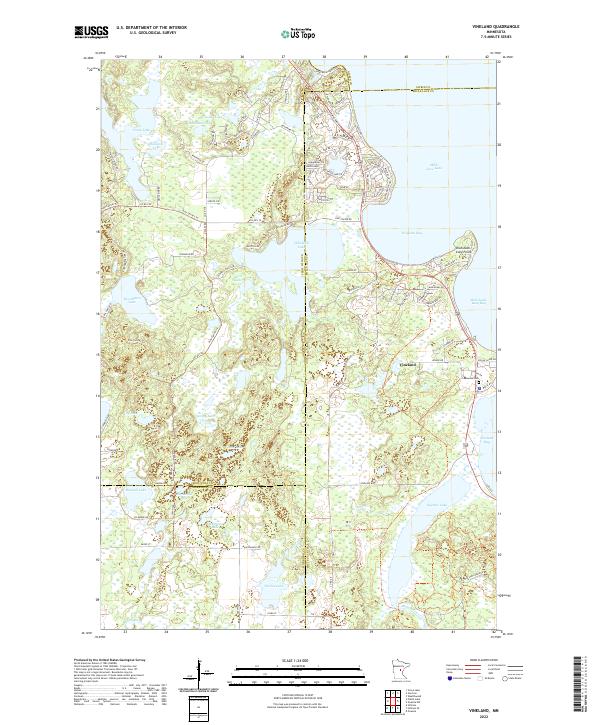 USGS Topographic Map – Vineland