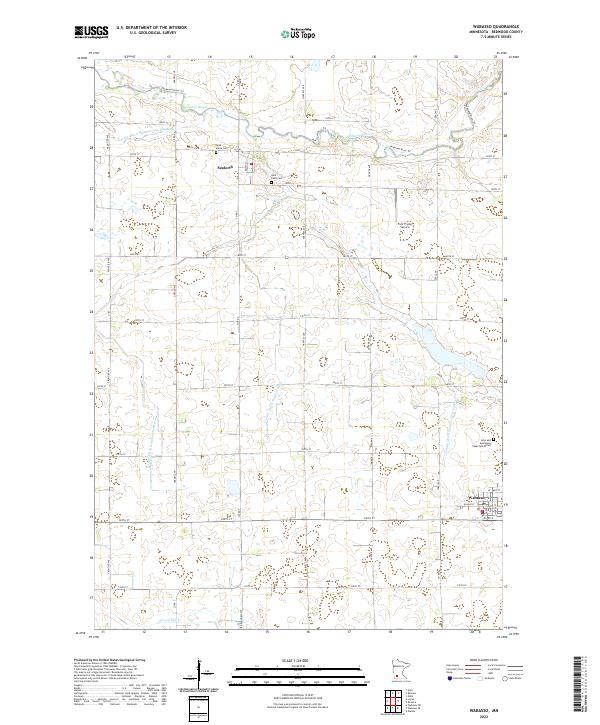 USGS Topographic Map – Wabasso