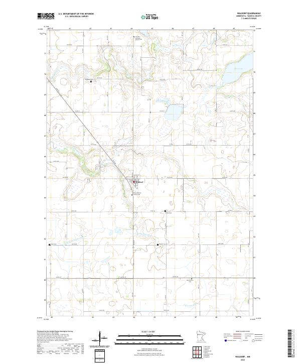 USGS Topographic Map – Waldorf