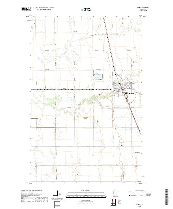 USGS Topographic Map – Warren