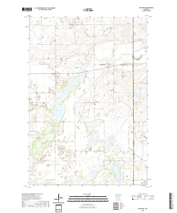 USGS Topographic Map – Westport