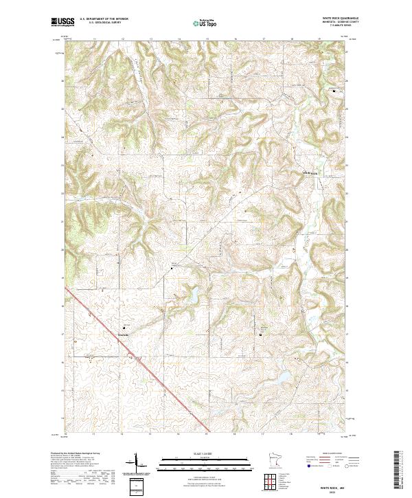 USGS Topographic Map – White Rock