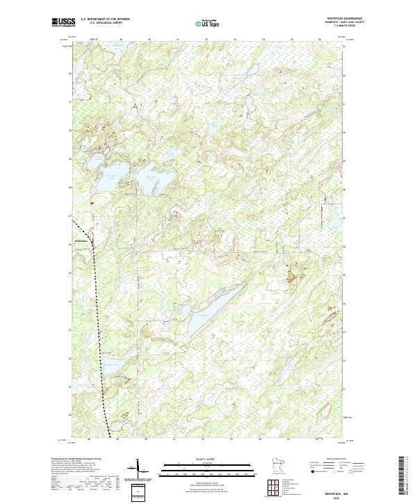 USGS Topographic Map – Whiteface