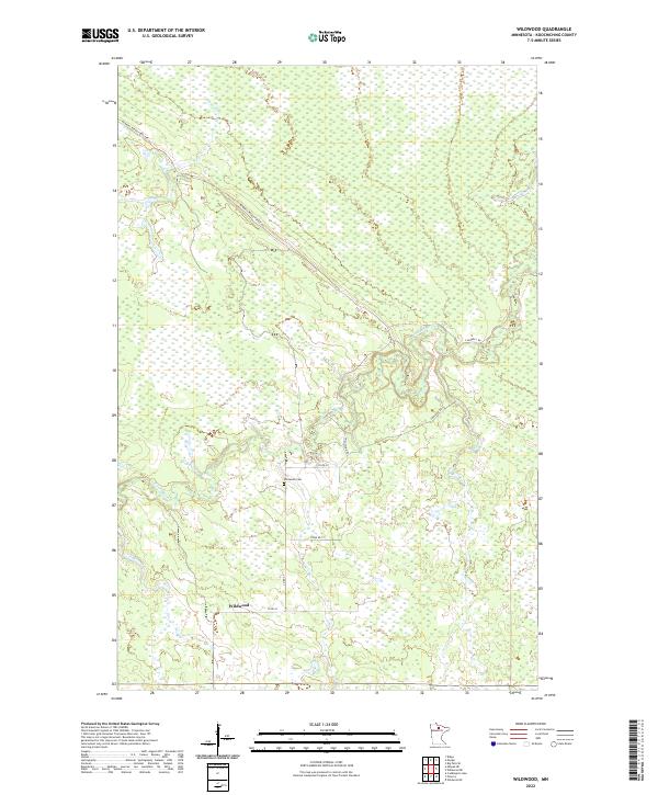 USGS Topographic Map – Wildwood