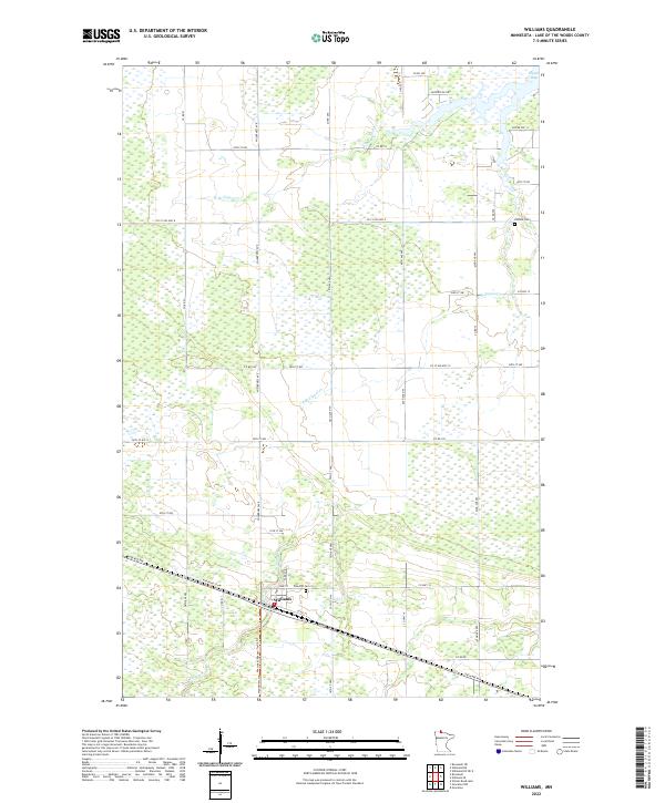 USGS Topographic Map – Williams