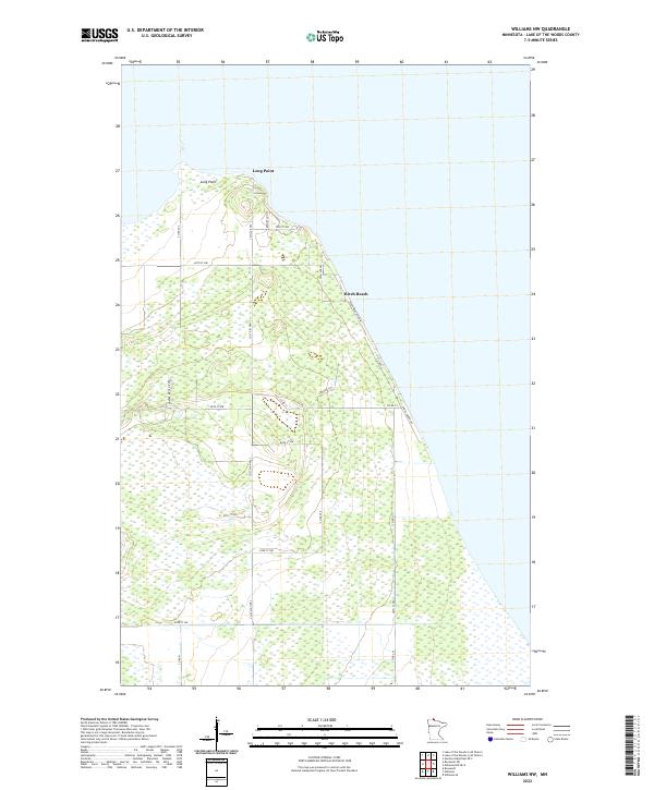 USGS Topographic Map – Williams NW