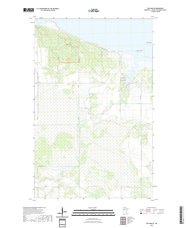 USGS Topographic Map – Williams SE