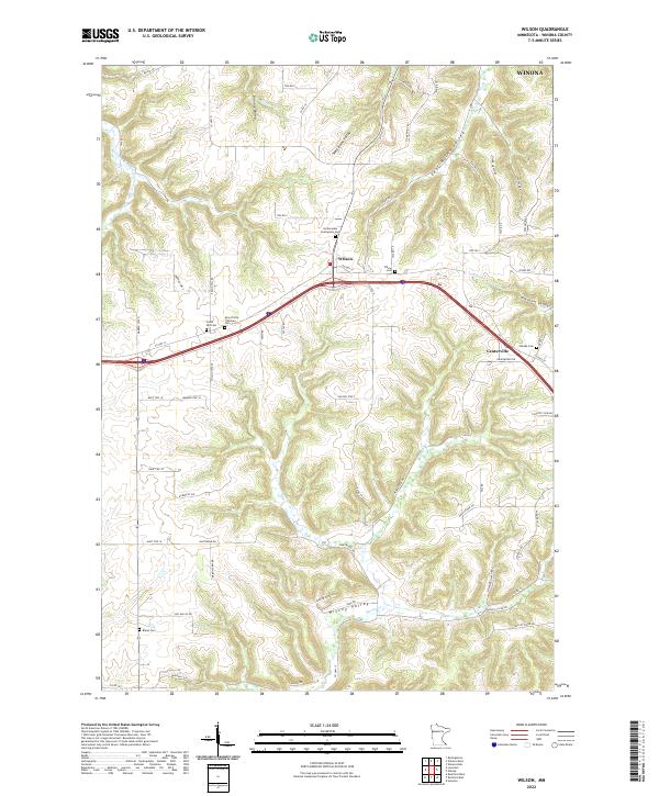 USGS Topographic Map – Wilson