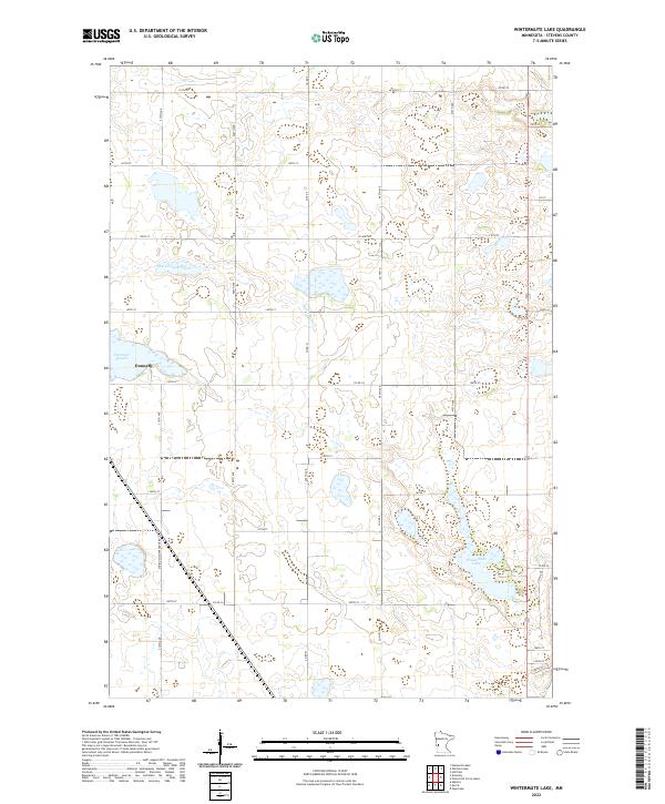 USGS Topographic Map – Wintermute Lake