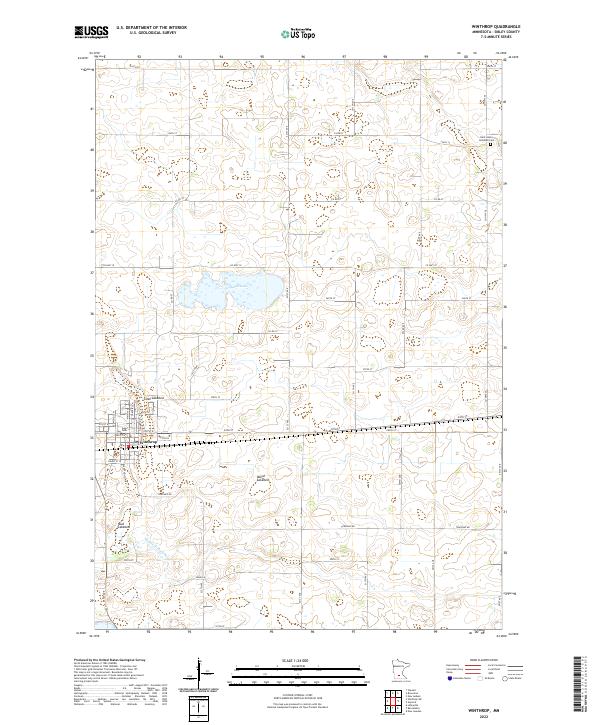 USGS Topographic Map – Winthrop