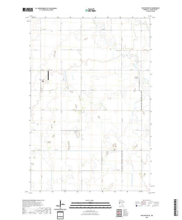 USGS Topographic Map – Wolverton SE