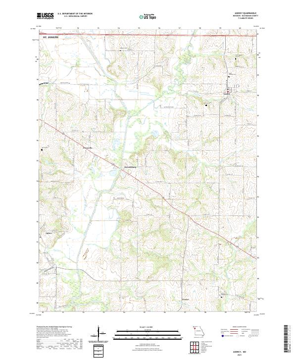 USGS Topographic Map – Agency