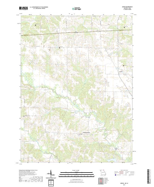 USGS Topographic Map – Anson