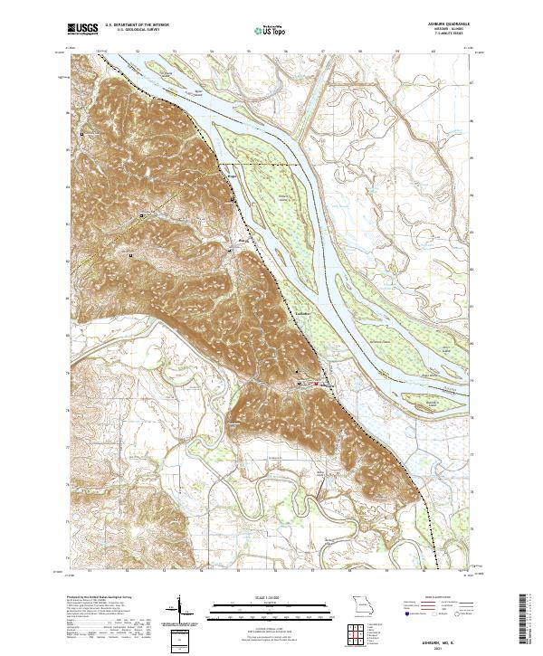 USGS Topographic Map – Ashburn