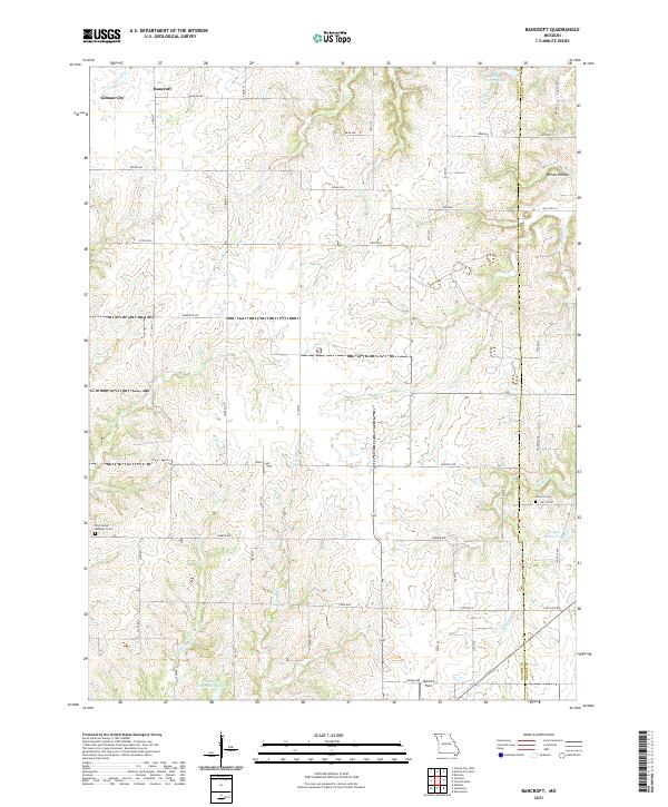 USGS Topographic Map – Bancroft