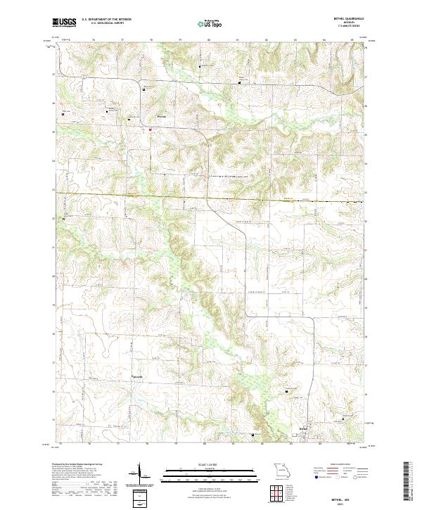 USGS Topographic Map – Bethel
