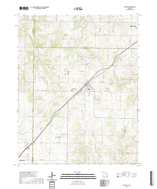 USGS Topographic Map – Billings
