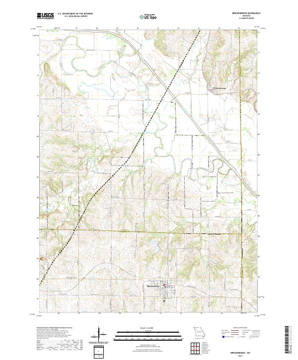 USGS Topographic Map – Breckenridge