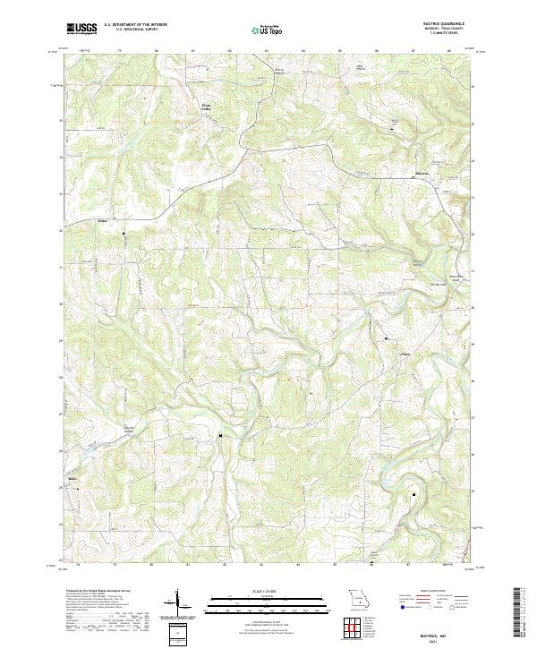 USGS Topographic Map – Bucyrus