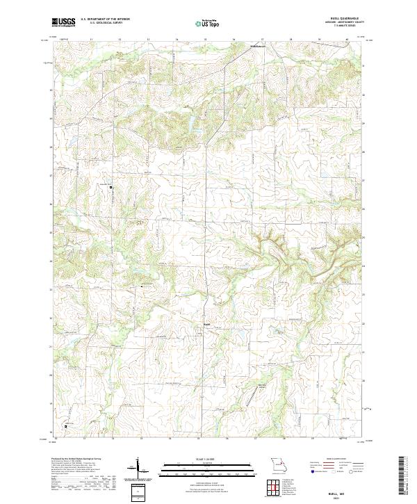 USGS Topographic Map – Buell