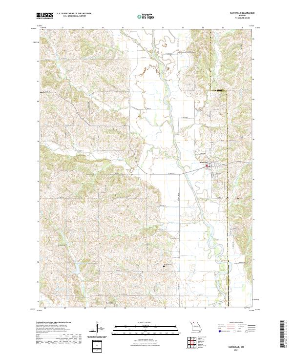 USGS Topographic Map – Cainsville