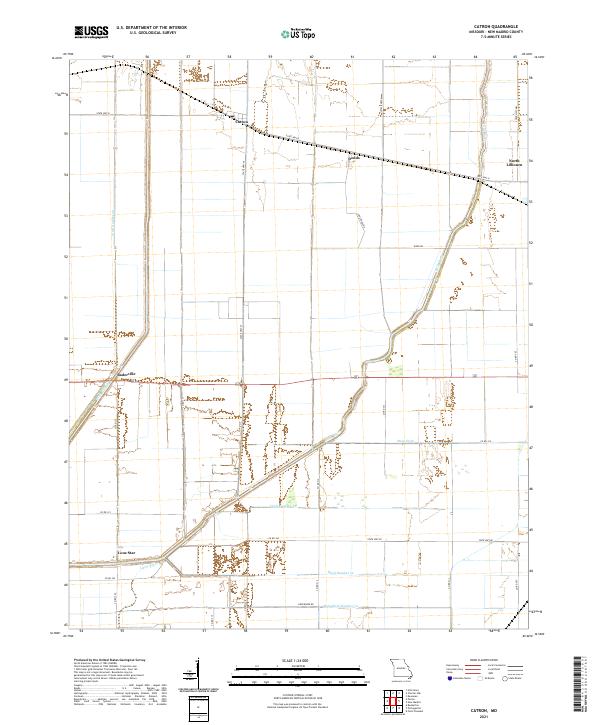 USGS Topographic Map – Catron