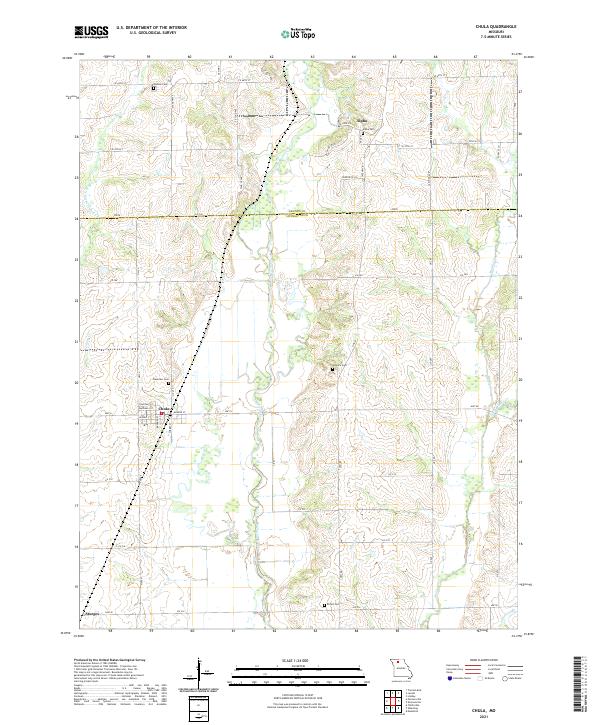 USGS Topographic Map – Chula