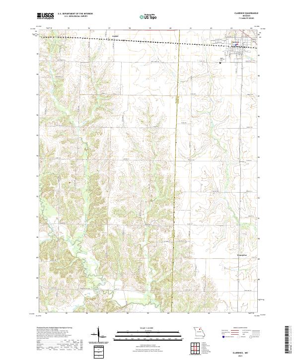 USGS Topographic Map – Clarence