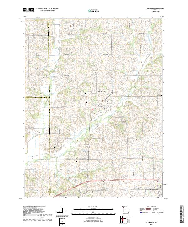 USGS Topographic Map – Clarksdale