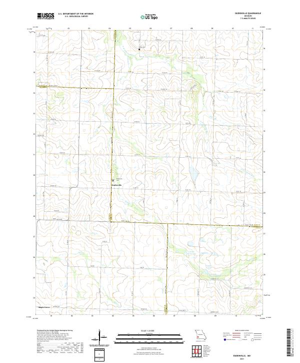 USGS Topographic Map – Dudenville