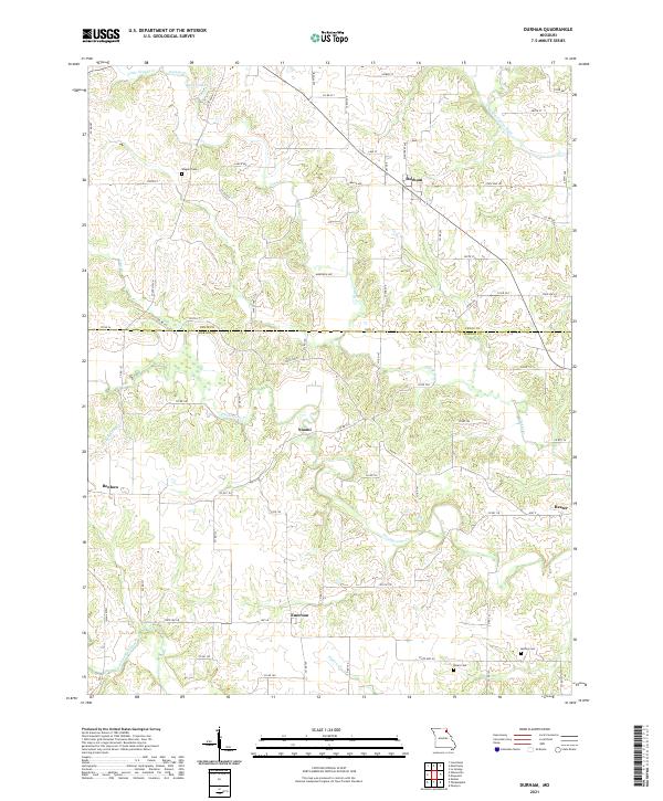 USGS Topographic Map – Durham