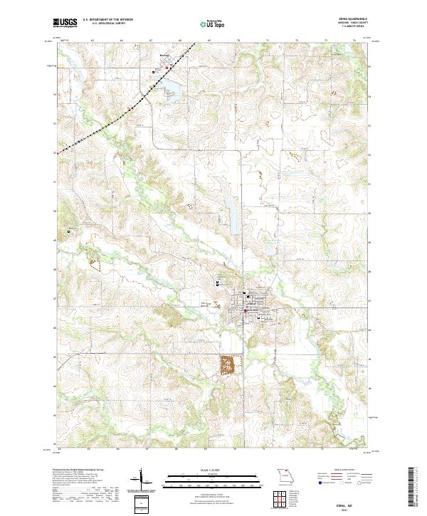 USGS Topographic Map – Edina