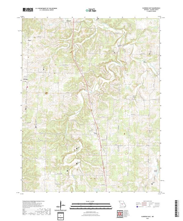 USGS Topographic Map – Eldridge East