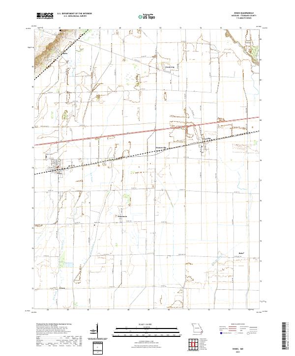 USGS Topographic Map – Essex