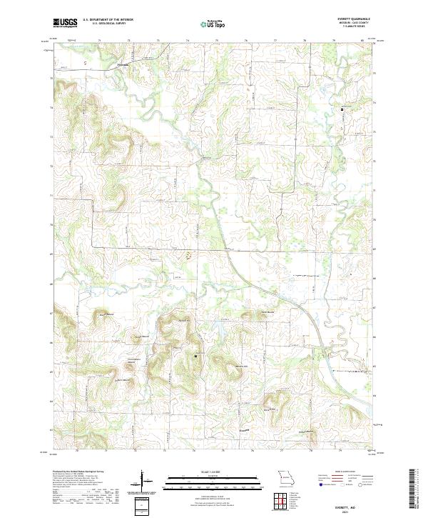 USGS Topographic Map – Everett
