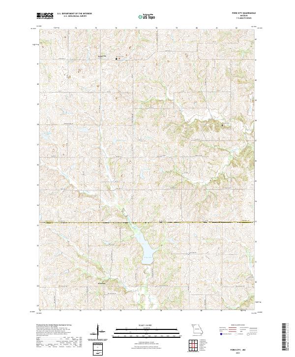USGS Topographic Map – Ford City