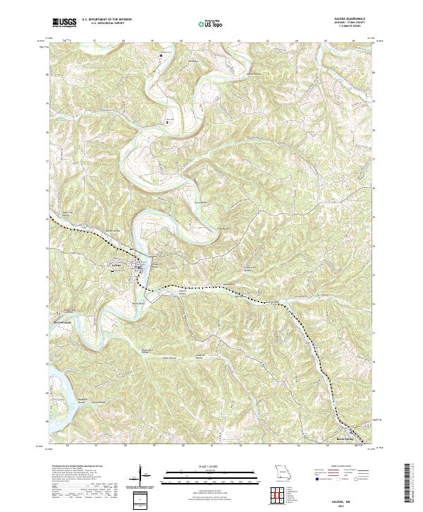 USGS Topographic Map – Galena