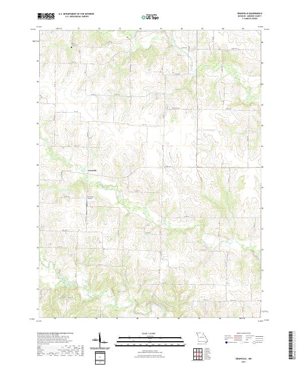 USGS Topographic Map – Granville