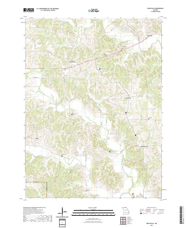 USGS Topographic Map – Graysville