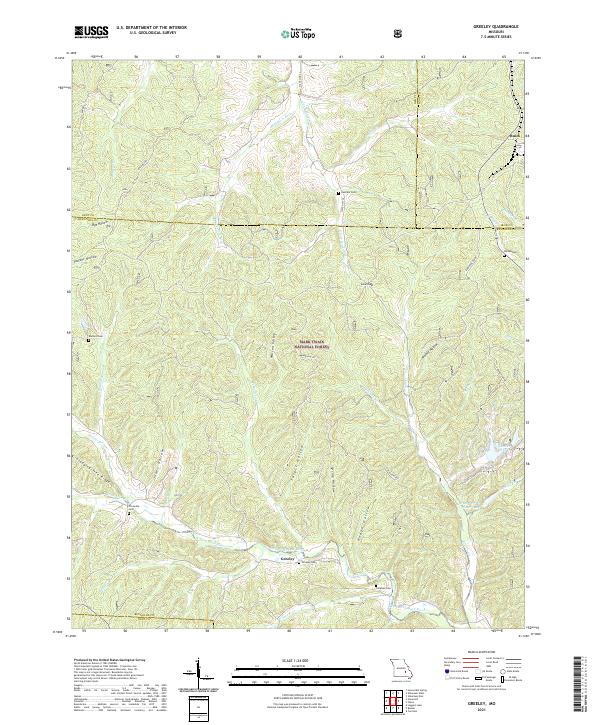 USGS Topographic Map – Greeley