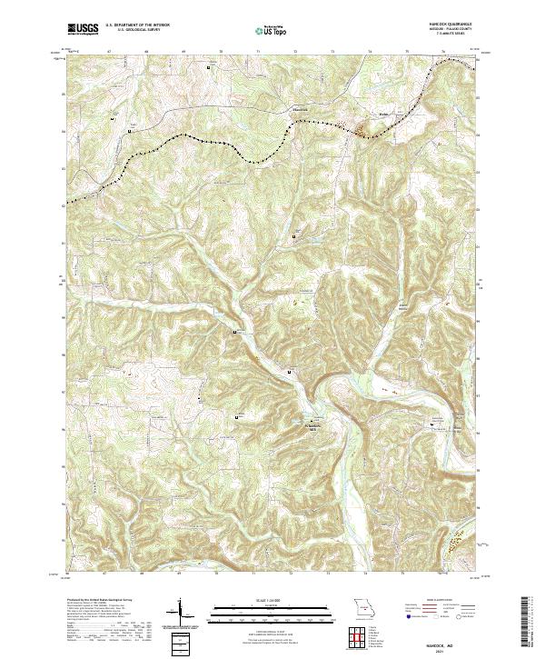 USGS Topographic Map – Hancock