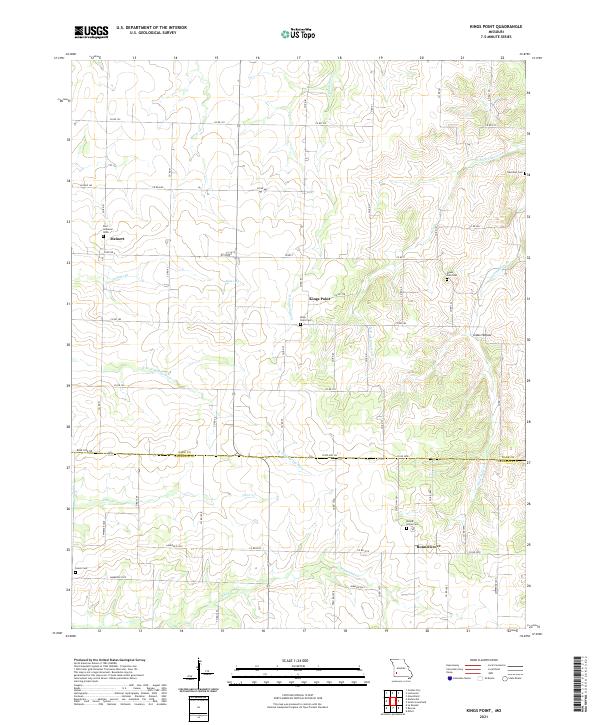 USGS Topographic Map – Kings Point