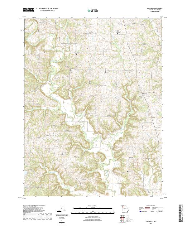 USGS Topographic Map – Knoxville